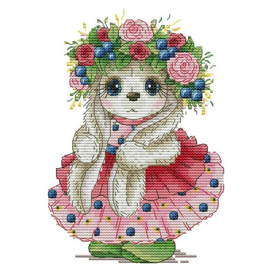 Round Drill Diamond Painting | Cute bunny | 30x30CM