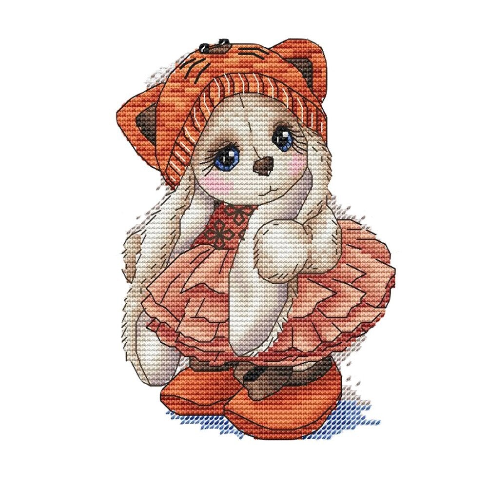 Round Drill Diamond Painting | Cute bunny | 30x30CM