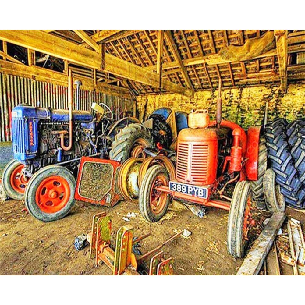 tractor | Full Round Diamond Painting Kits