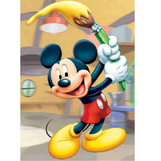 Mickey Mouse | Kits complets de peinture au diamant rond