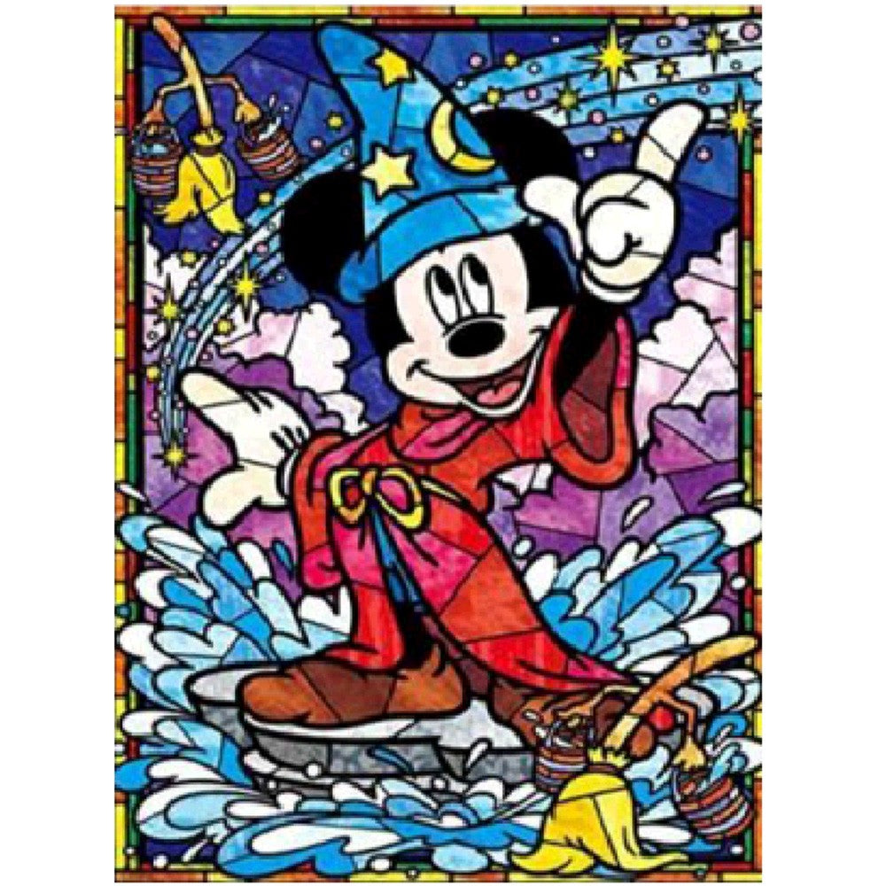Mickey Mouse | Kits complets de peinture au diamant rond