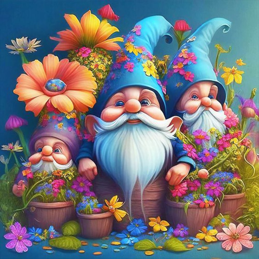 AB Diamond Painting  |  Cute Gnome