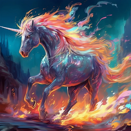 AB Diamond Painting  |  Unicorn