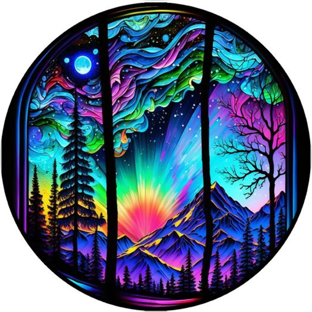 AB Diamond Painting  |  Aurora Scenery