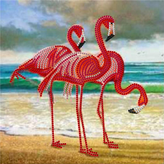 Flamingo | Special Shaped Diamond Painting Kits