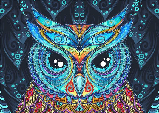 Owl | Special Shaped Diamond Painting Kits