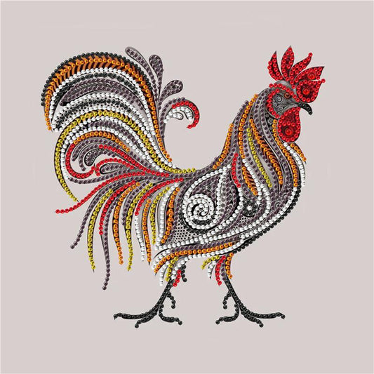 Rooster | Special Shaped Diamond Painting Kits