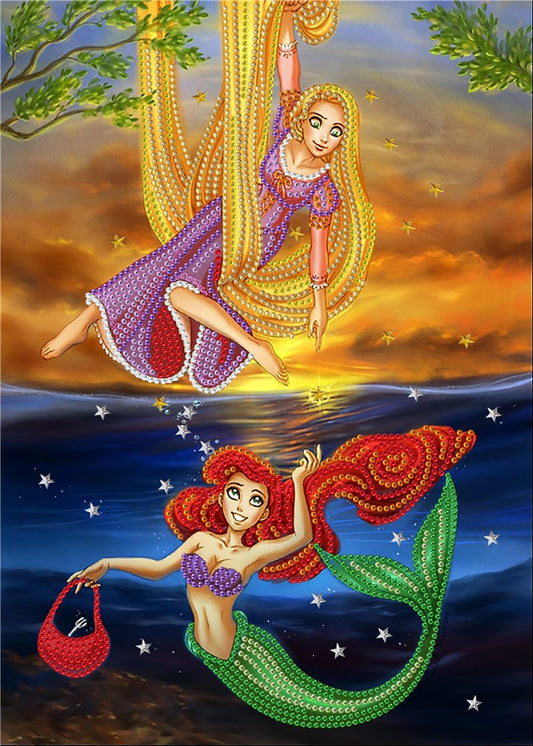 Mermaid | Special Shaped Diamond Painting Kits