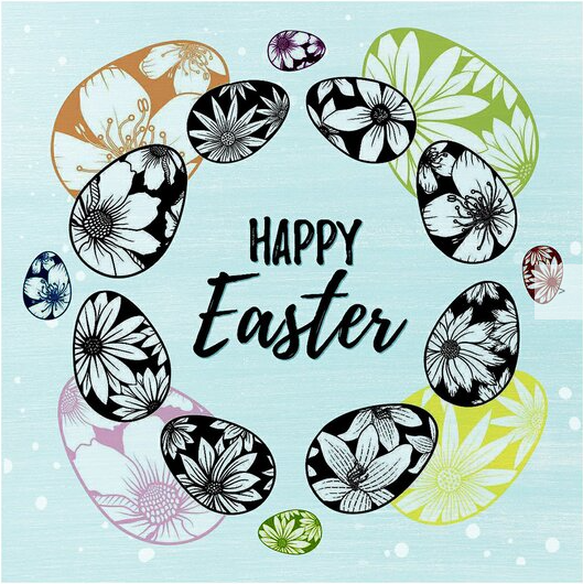 Easter Wreath | Full Round Diamond Painting Kits