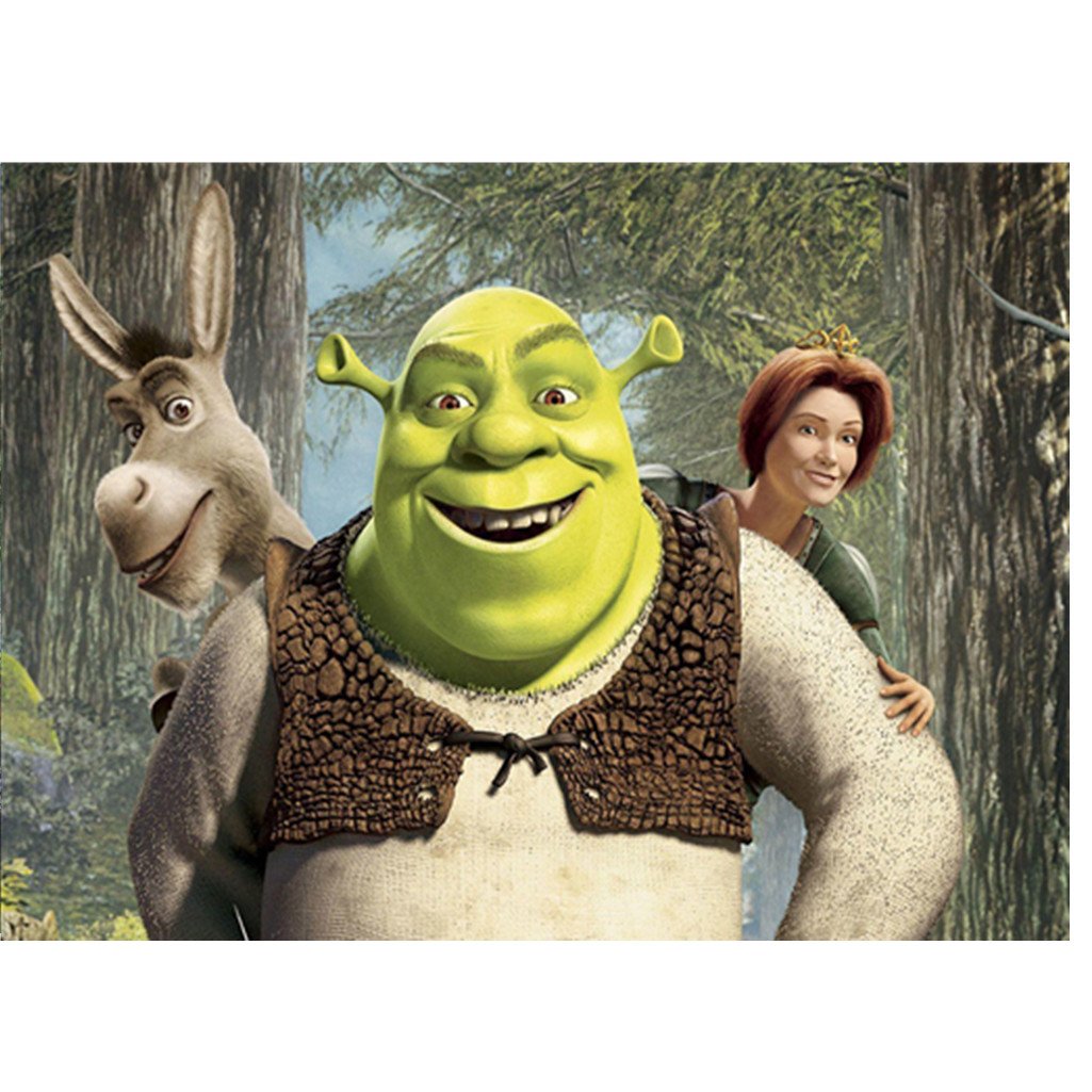 Shrek | Vollständige runde Diamant-Malkits 