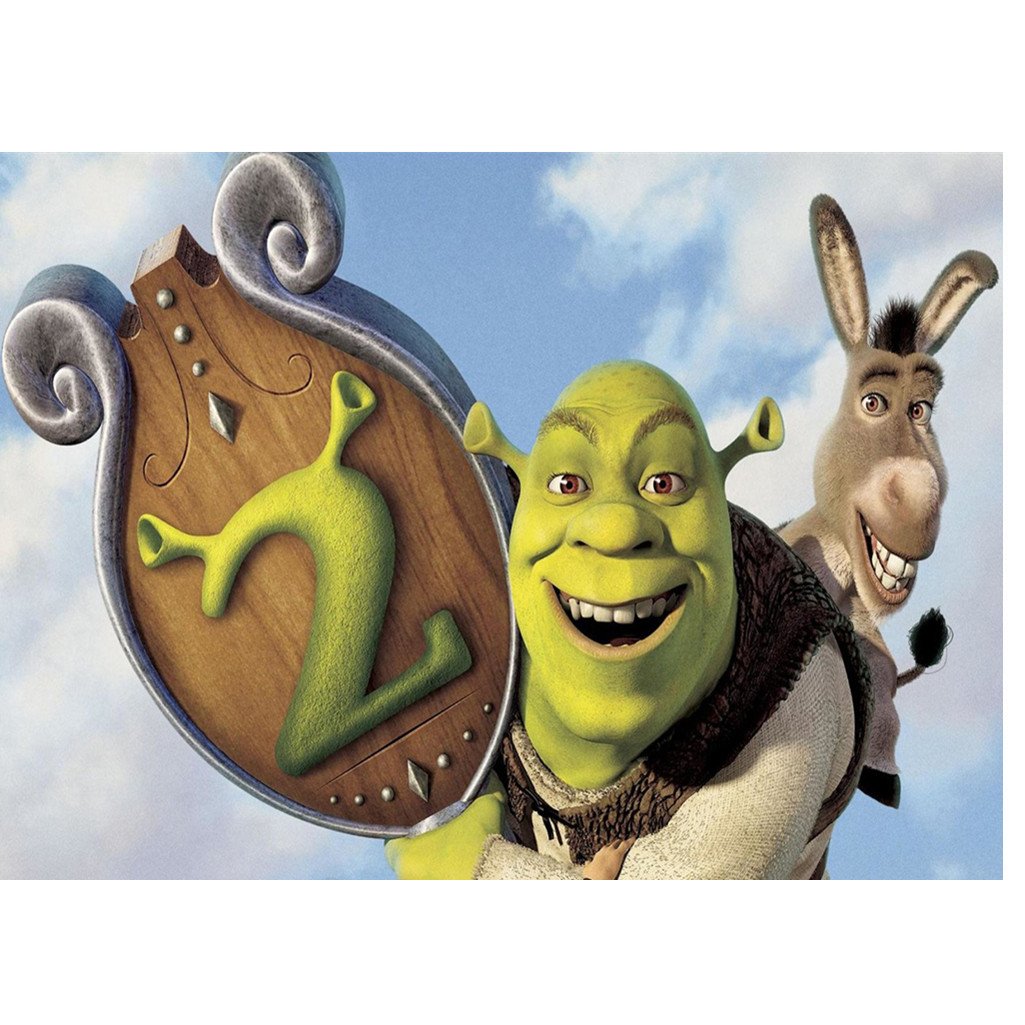 Shrek | Vollständige runde Diamant-Malkits