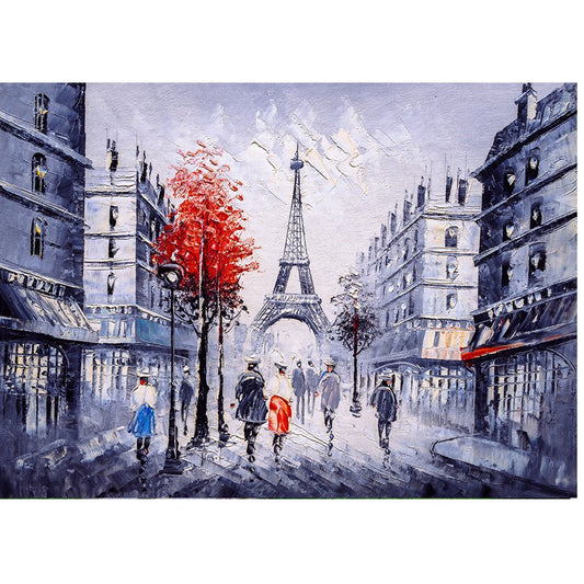 Tour Eiffel | Kits complets de peinture au diamant rond