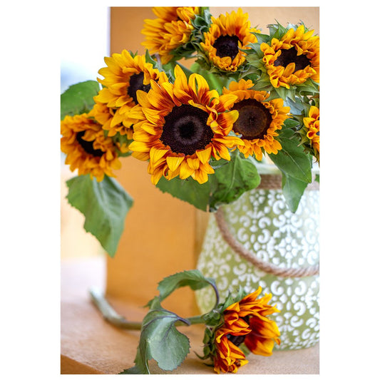 Sunflower | Full Round Diamond Painting Kits