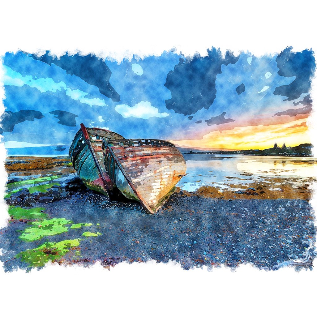 Boat  | Full Round Diamond Painting Kits