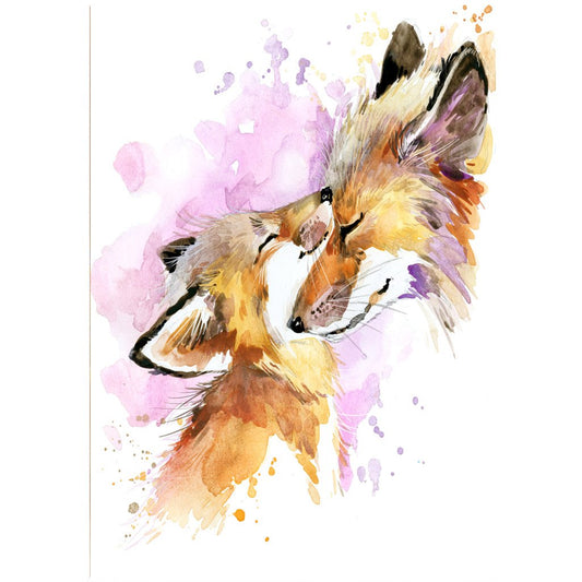 Fox | Full Round Diamond Painting Kits