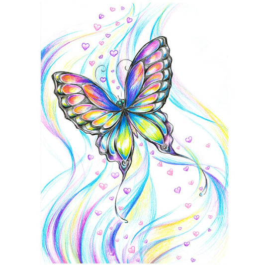 Butterfly | Full Round Diamond Painting Kits