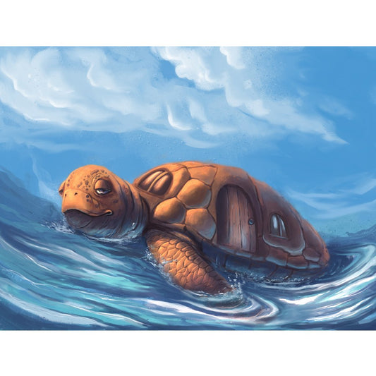 Sea turtle | Full Round Diamond Painting Kits