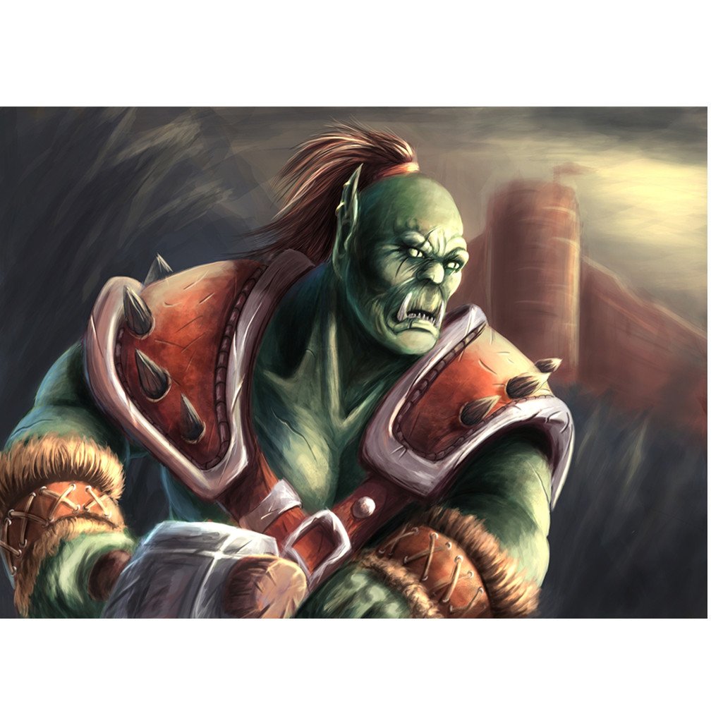 Orc | Full Round Diamond Painting Kits