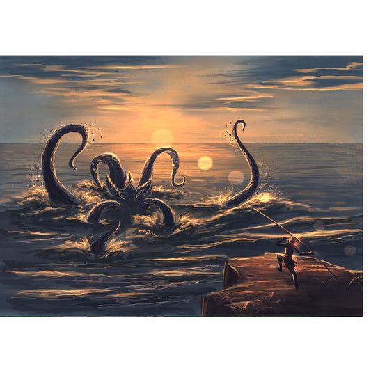 Giant squid | Full Round Diamond Painting Kits