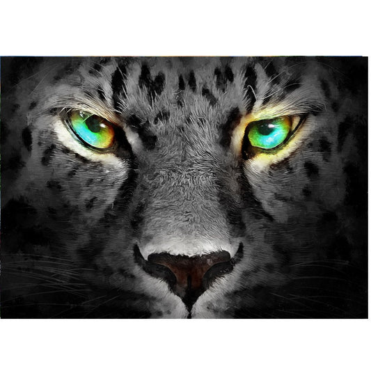 Panther | Full Round Diamond Painting Kitsswan