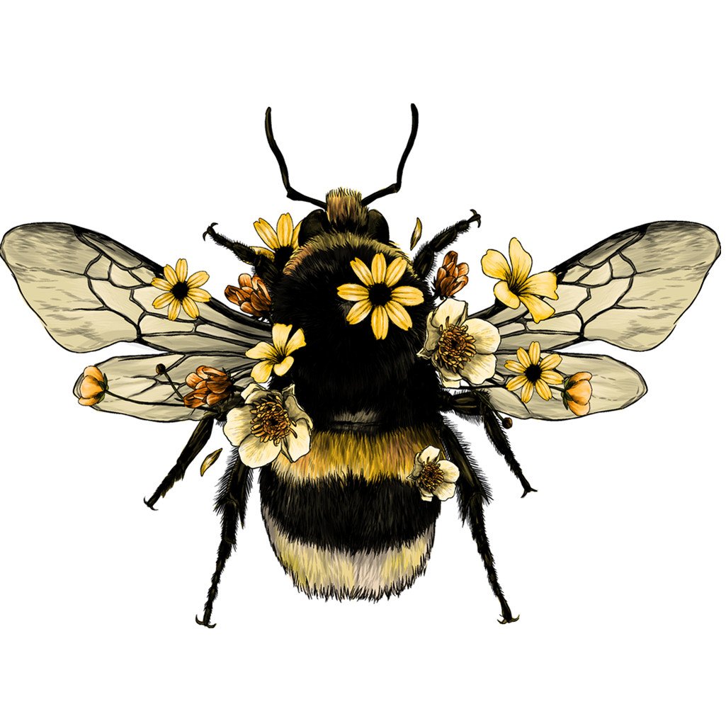 Bee | Full Round Diamond Painting Kitscactus