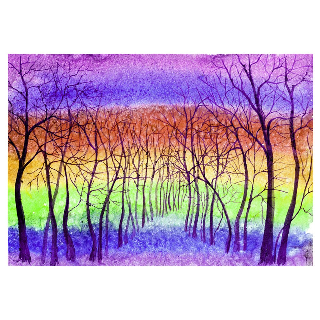 Tree scenery | Full Round Diamond Painting Kits