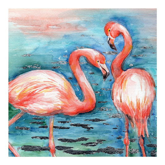 Flamingo | Vollständige runde Diamant-Malkits