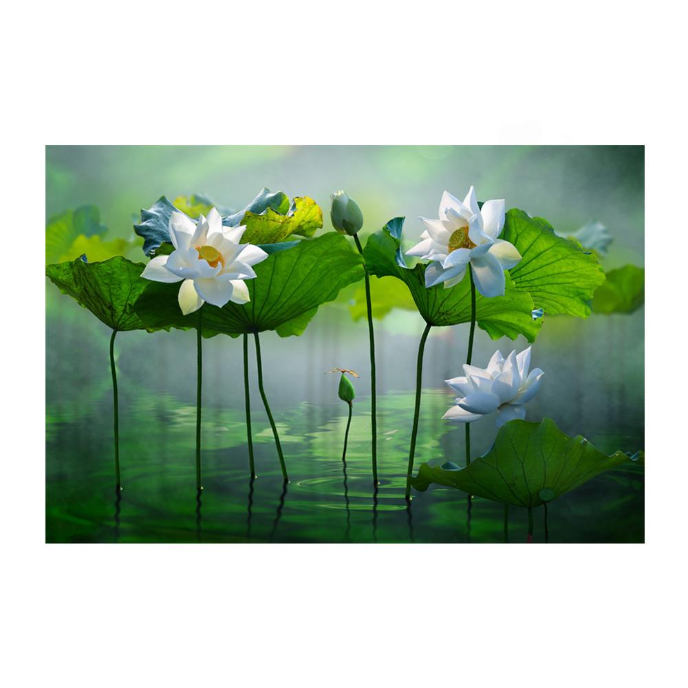 Lotus Flower | Full Round Diamond Painting Kits