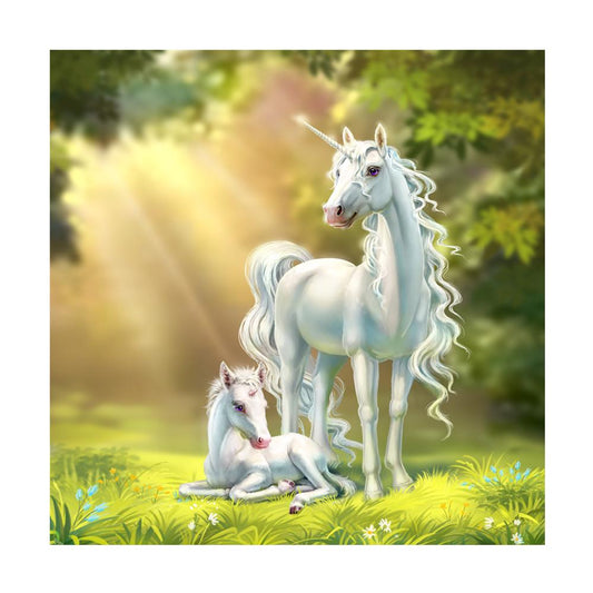 licorne | Kits complets de peinture au diamant rond 