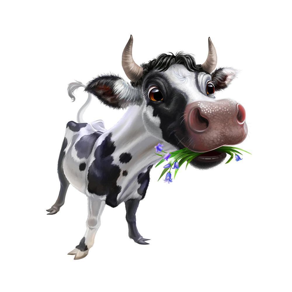 Cows | Full Round Diamond Painting Kits