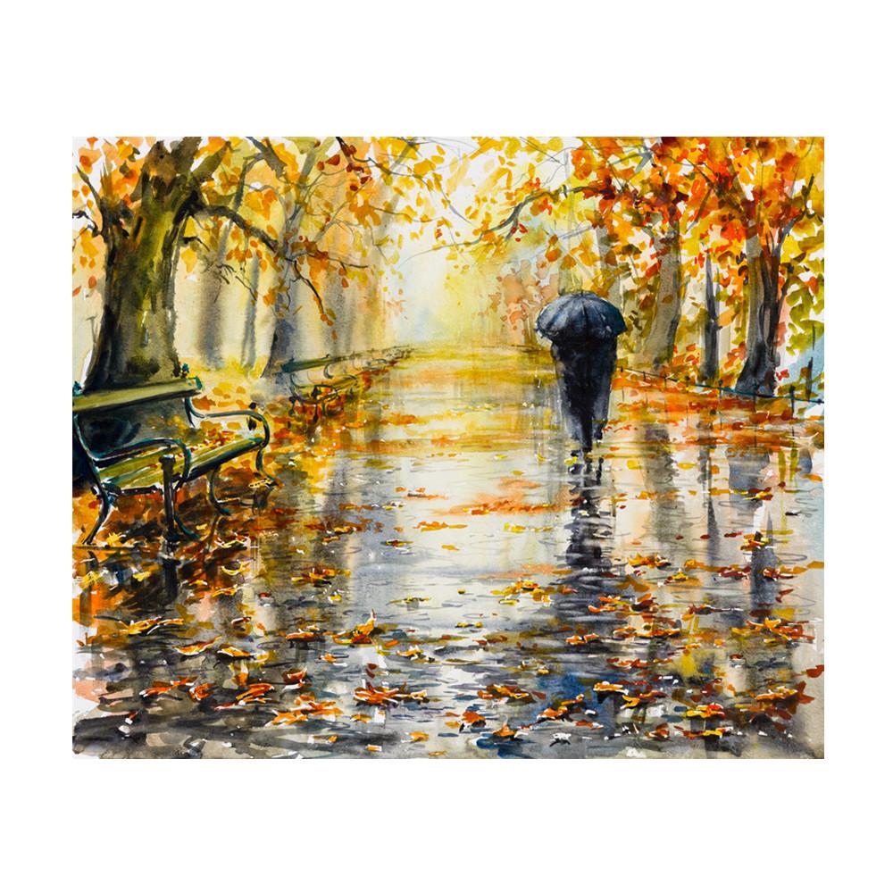 Rain scenery | Full Round Diamond Painting Kits