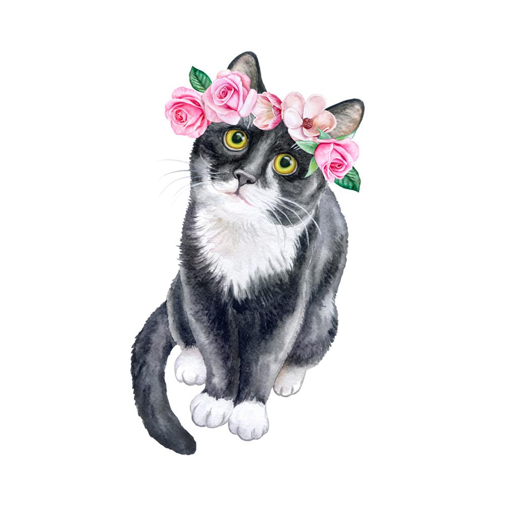 Cat | Full Round Diamond Painting Kits