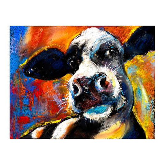 Cattle | Full Round Diamond Painting Kitscock