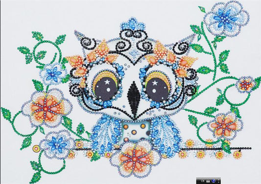Owl | Special Shaped | Crystal Rhinestone Diamond Painting Kits