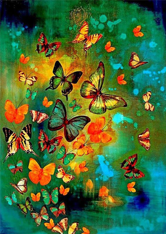 Butterfly | Full Round Diamond Painting Kits