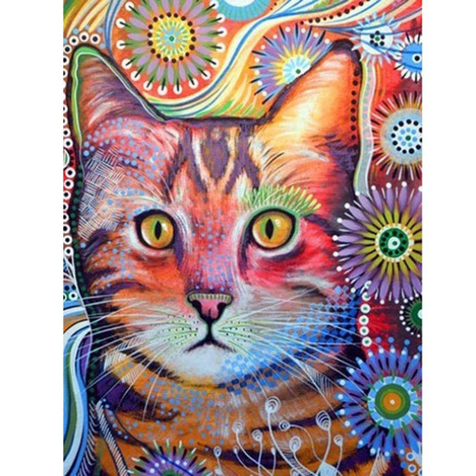 Full Round Diamond Painting Kits | cat