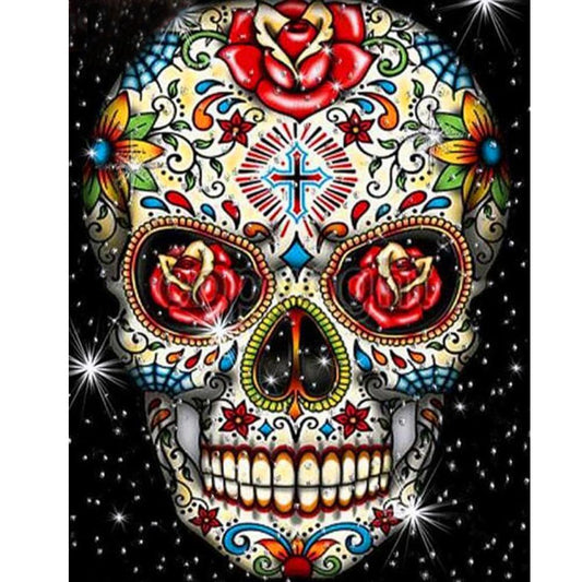 Full Round Diamond Painting Kits | Skeleton