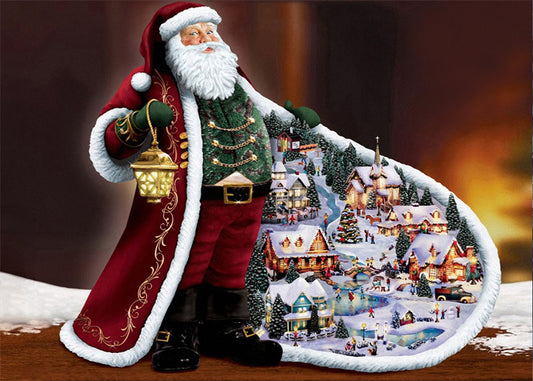 Santa Claus | Full Circle Diamond Painting Kit