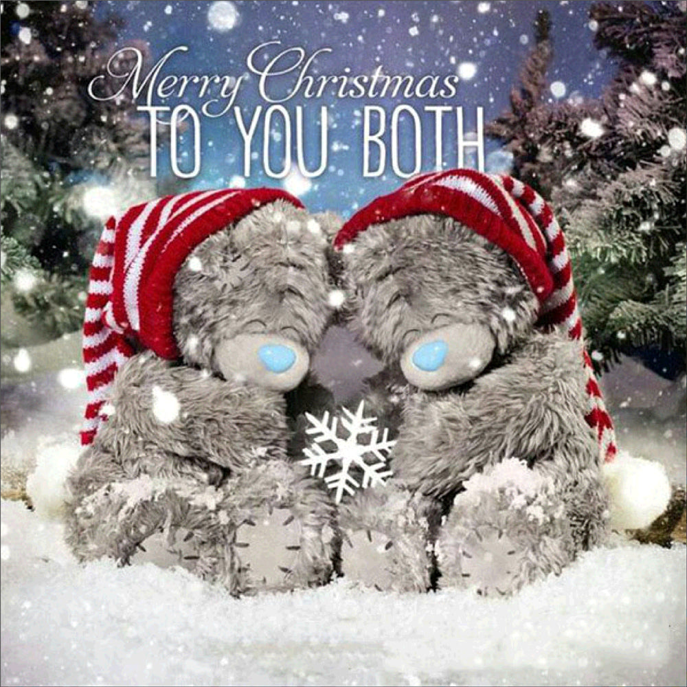 Two Christmas Bears | Full Circle Diamond Painting Kit