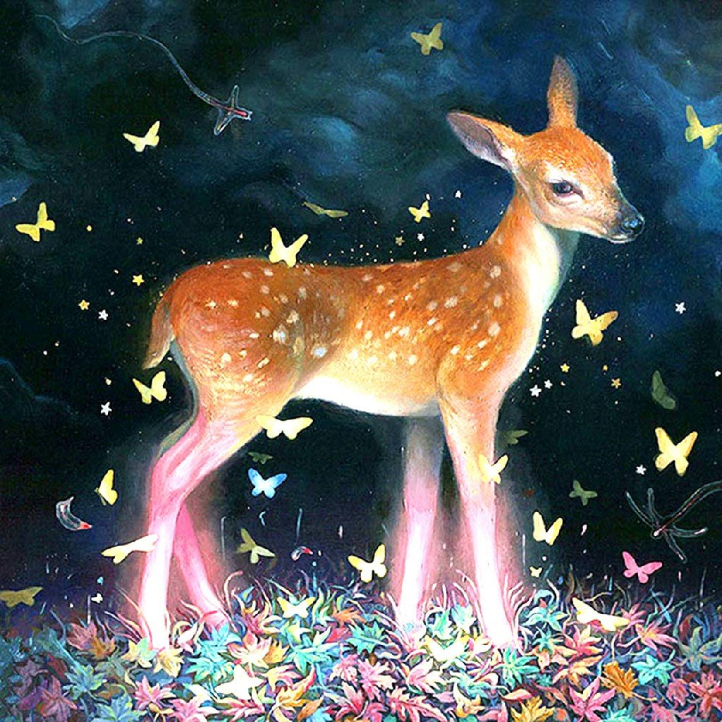 Fawn | Full Round Diamond Painting Kits