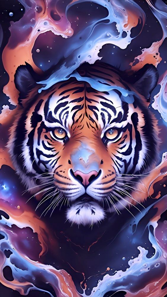 AB Diamond Painting    |  Tiger