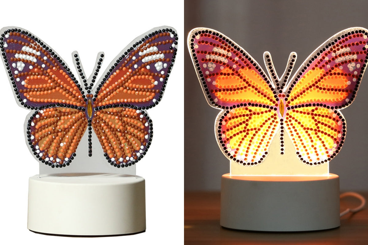 DIY Diamond Painting Led Light Lamp Home Desk Decor