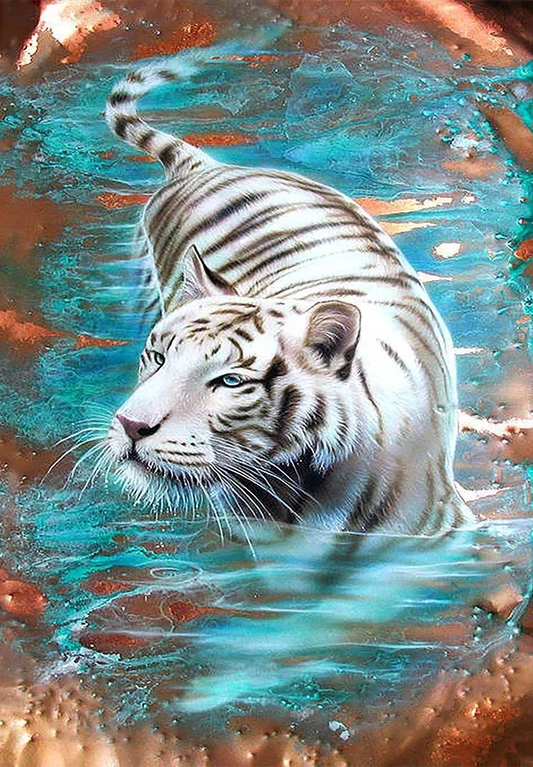 AB Diamond Painting  |  Tiger