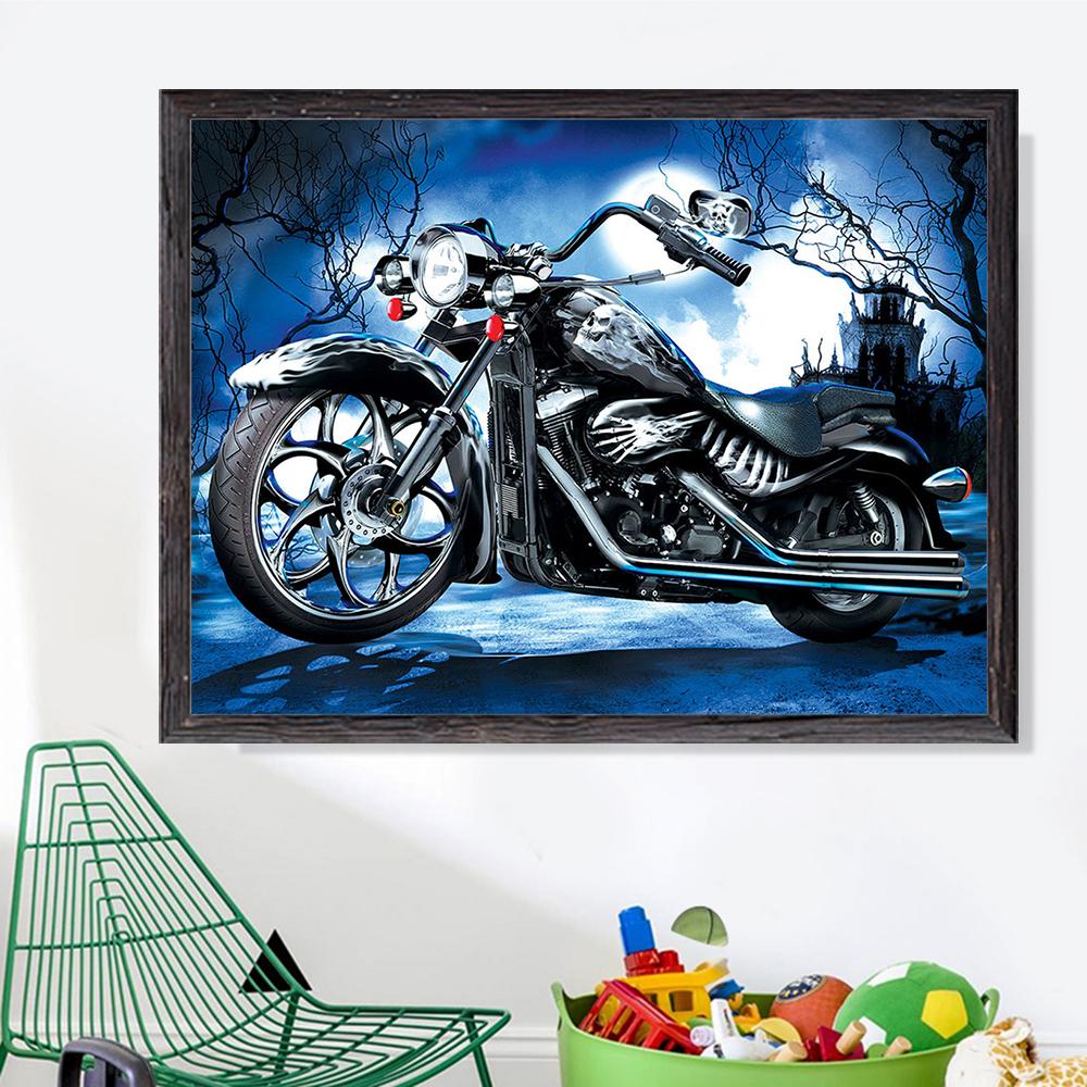 Harley Motors | Full Square Diamond Painting Kits