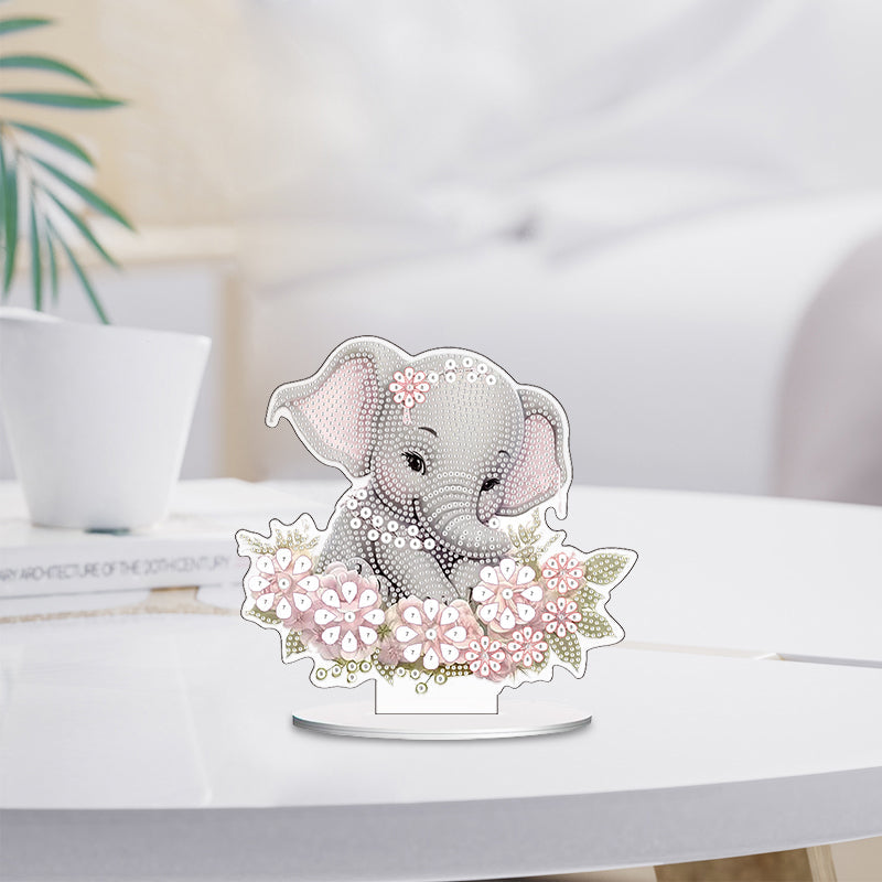 Diamond Painting Ornament | Elephant