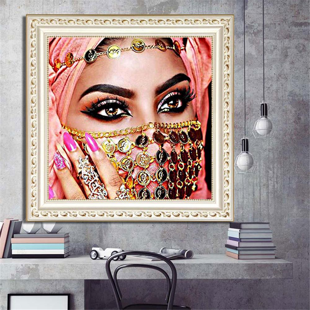 Indian Women | Full Square Diamond Painting Kits