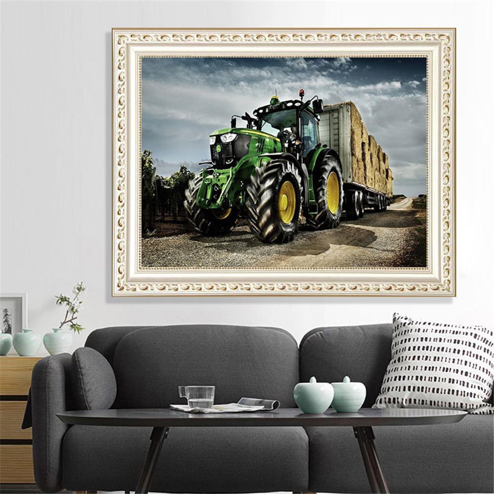 John Deere | Kits de peinture au diamant carré complet 