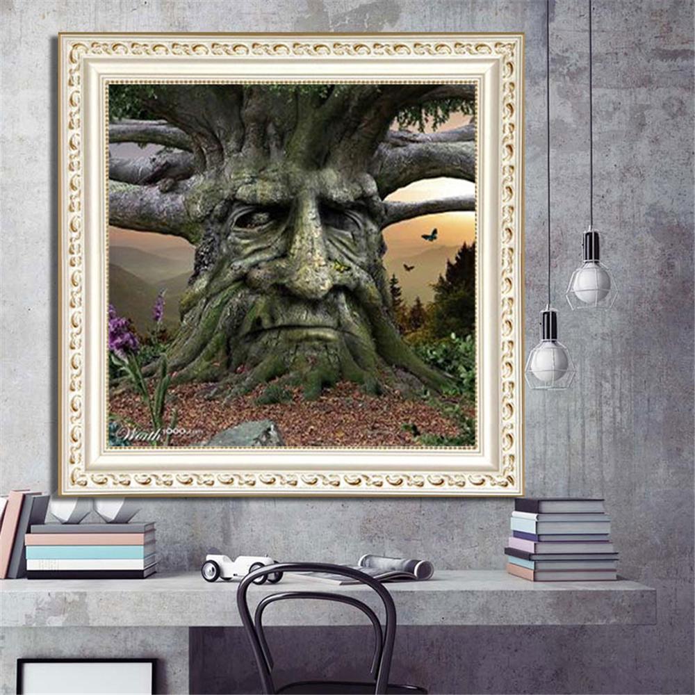 Face tree | Full Square Diamond Painting Kits