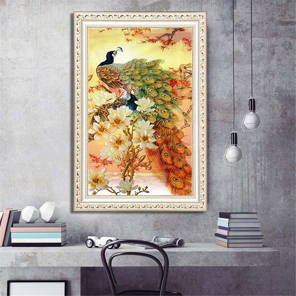 Pfau | Full Square Diamond Painting Kits