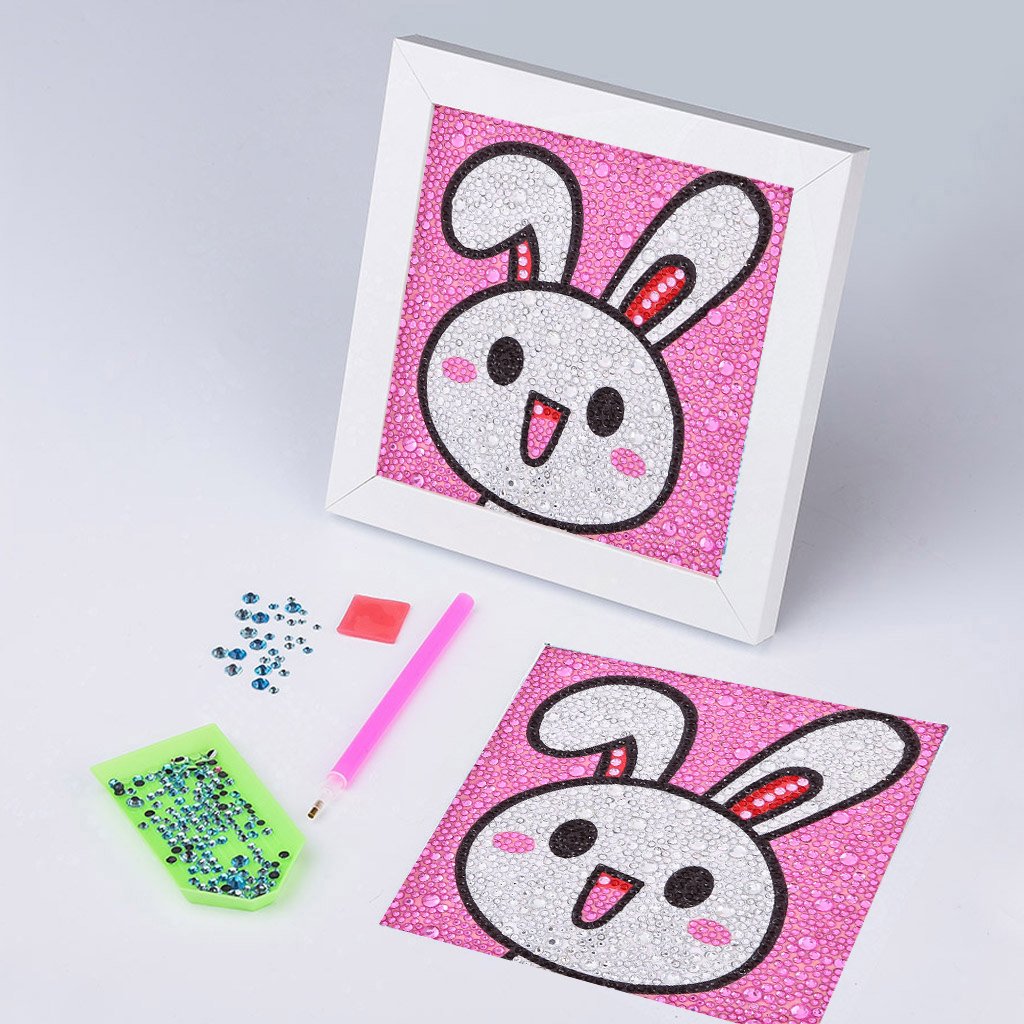 Children's Series-| Rabbit | Crystal Rhinestone Diamond Painting Kits
